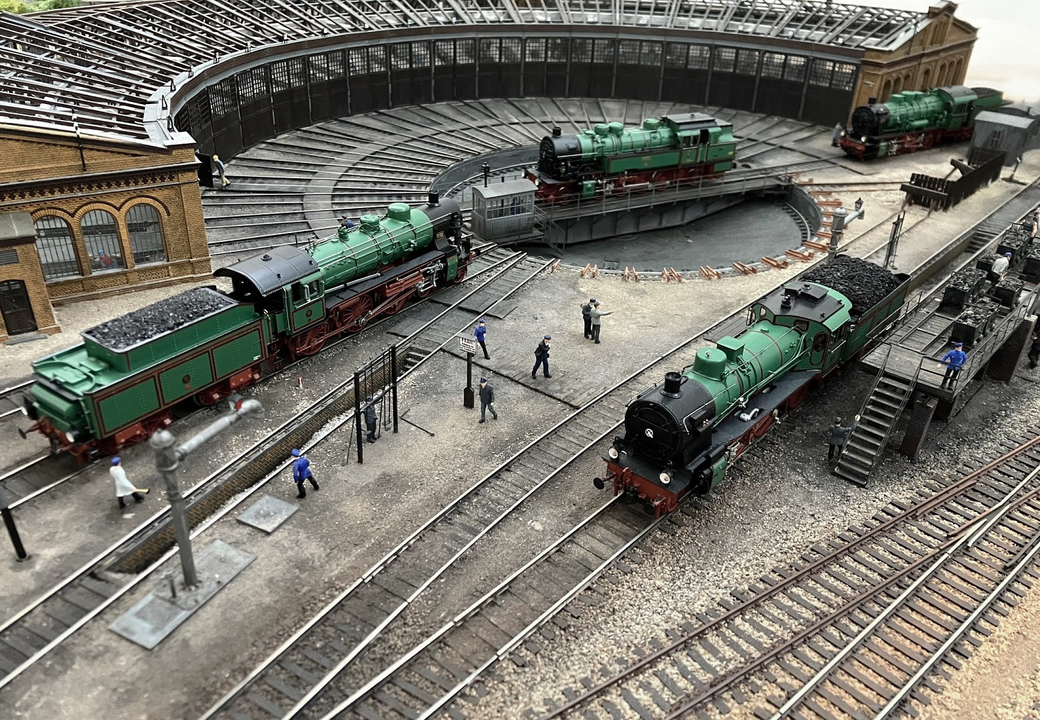 Anhalter Bahnhof Reitz Modellbau Lokschuppen 1A